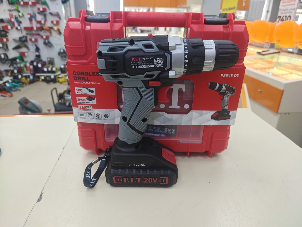 Шуруповерт P.I.T. PSR18-D3