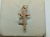 ПОДВЕСКА КРЕСТ без камня (Au 585)