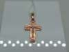 ПОДВЕСКА КРЕСТ БЕЗ КАМНЯ (Au 585)