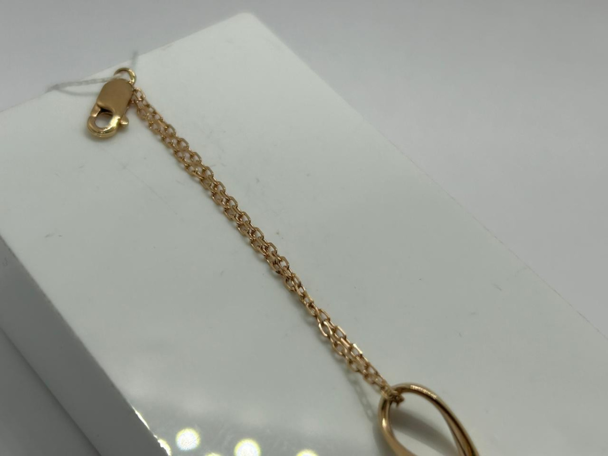 БРАСЛЕТ ФАНТАЗИЯ с камнями (Au 585)