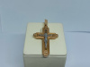 ПОДВЕСКА КРЕСТ без камня (Au 585)