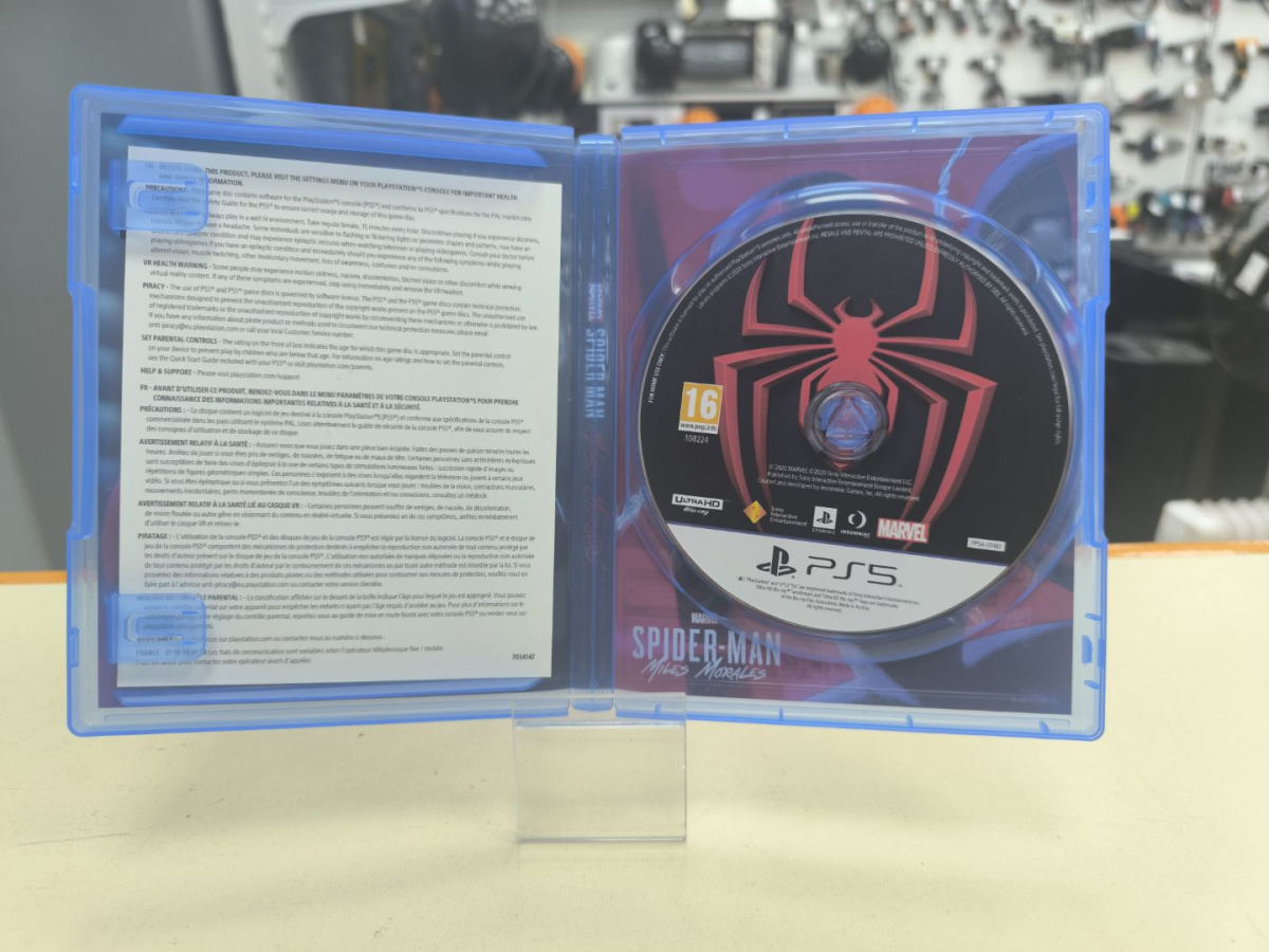 Игра  Playstation 5 Spider-Man Miles Morales