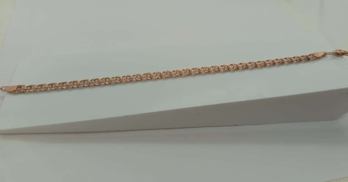 БРАСЛЕТ ПУСТОТЕЛЫЙ (Au 585)