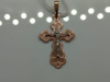 ПОДВЕСКА КРЕСТ БЕЗ КАМНЯ (Au 585)