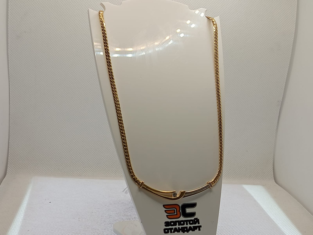 КОЛЬЕ БРИЛЛИАНТ Au 585