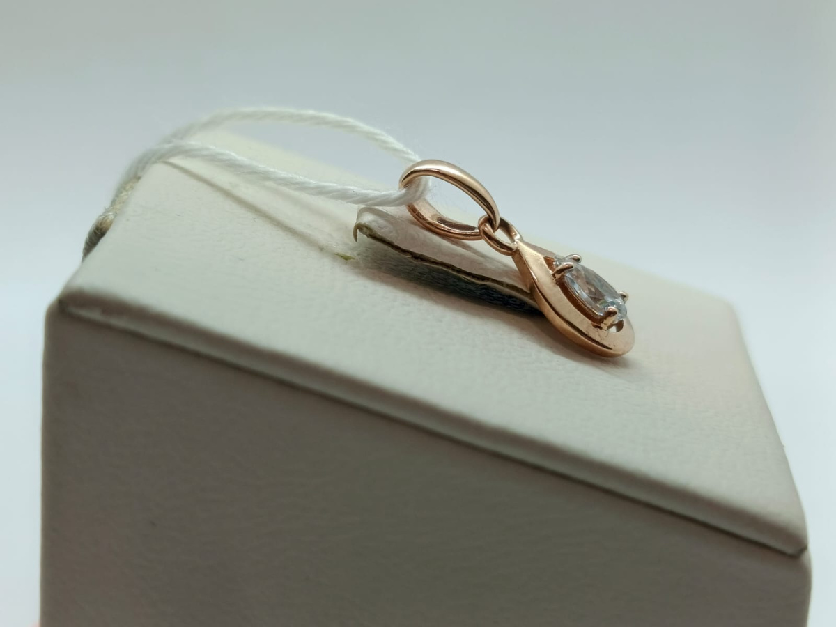 ПОДВЕСКА С КАМНЕМ (Au 585)