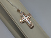 ПОДВЕСКА КРЕСТ БЕЗ КАМНЯ (Au 585)