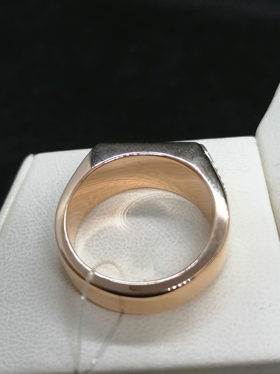 31-0310-Т КОЛЬЦО ПЕЧАТКА с камнем (Au 585)