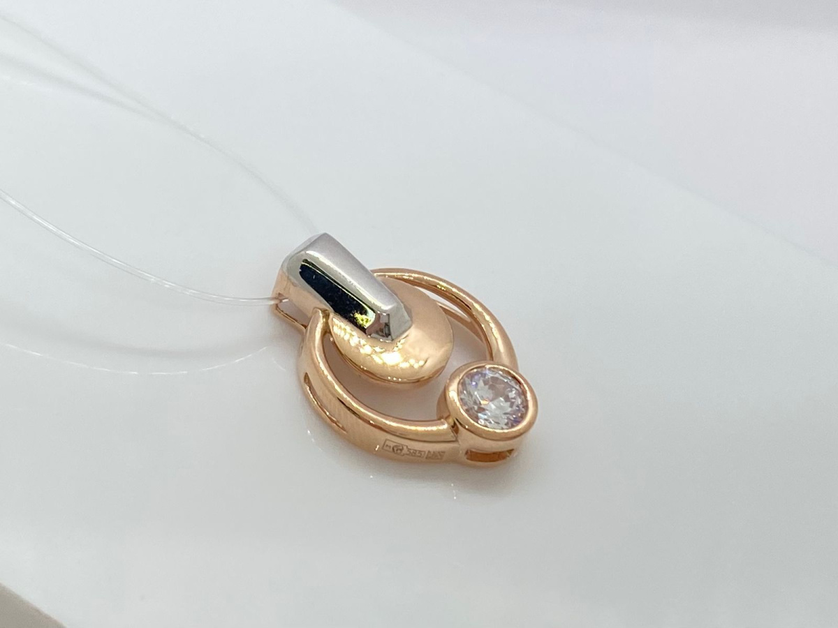 ПОДВЕСКА С КАМНЕМ (Au 585)