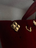 СЕРЬГИ ПУСЕТЫ без камня (Au 585)