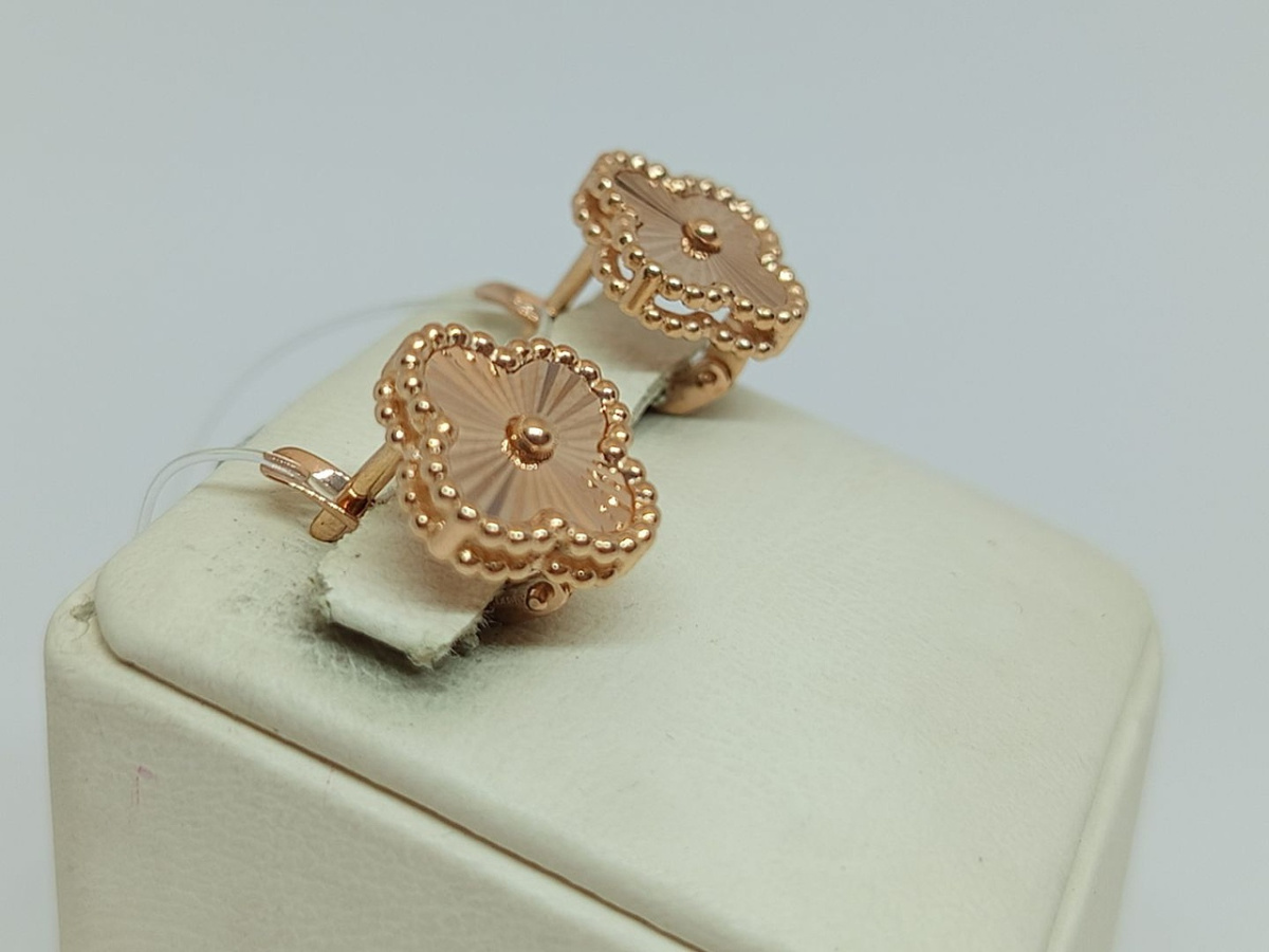 СЕРЬГИ БЕЗ КАМНЯ (Au 585)