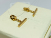 СЕРЬГИ ПУСЕТЫ без камня (Au 585)