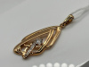 ПОДКМИ585 ПОДВЕСКА С КАМНЯМИ (Au 585)
