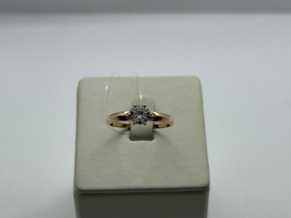 КОЛЬЦО С КАМНЕМ (Au 585)