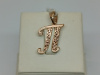 ПОДВЕСКА БУКВА П Au 585