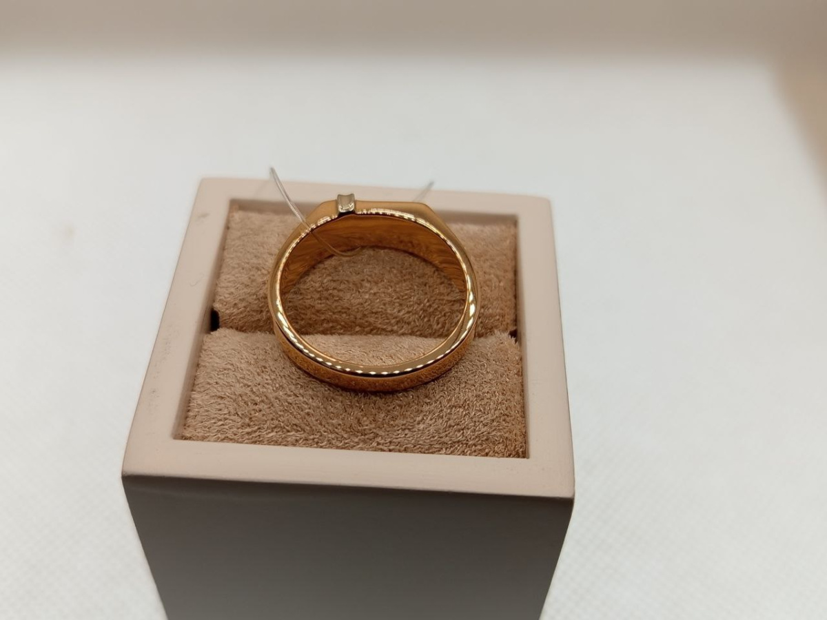 КОЛЬЦО ПЕЧАТКА без камня (Au 585)