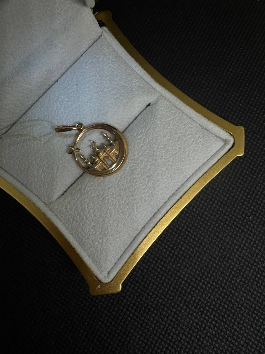 ПОДВЕСКА МЕЧЕТЬ без камня (Au 585)