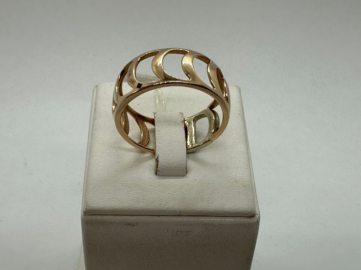 К5063 КОЛЬЦО С КАМНЕМ (Au 585)