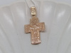 ПОДВЕСКА КРЕСТ БЕЗ КАМНЯ (Au 585)