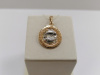 5236/рыбы ПОДВЕСКА ЗНАК ЗОДИАКА РЫБЫ (Au 585)