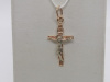ПОДВЕСКА КРЕСТ БЕЗ КАМНЯ (Au 585)
