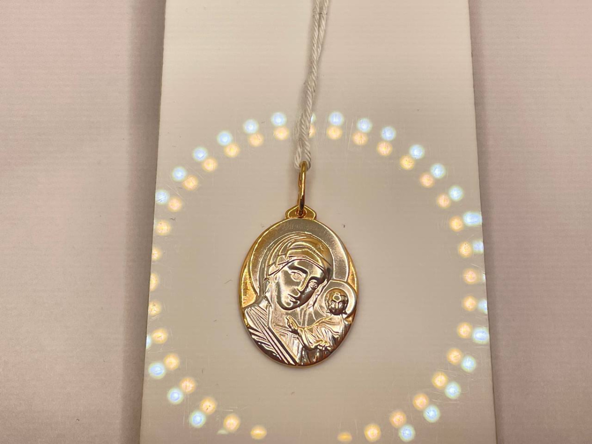 ПОДВЕСКА ИКОНА БЕЗ КАМНЯ (Au 585)