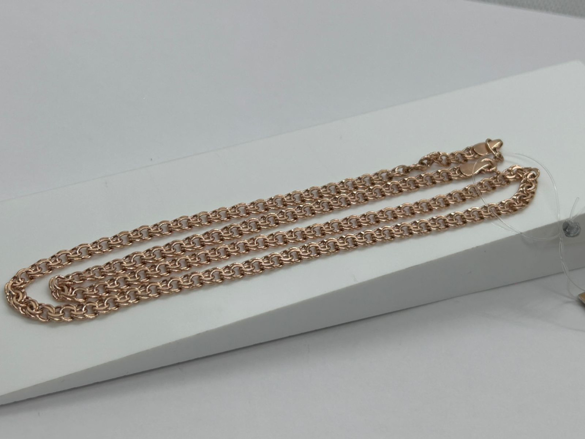 ЦЕПЬ ПУСТОТЕЛАЯ Бисмарк (Au 585)