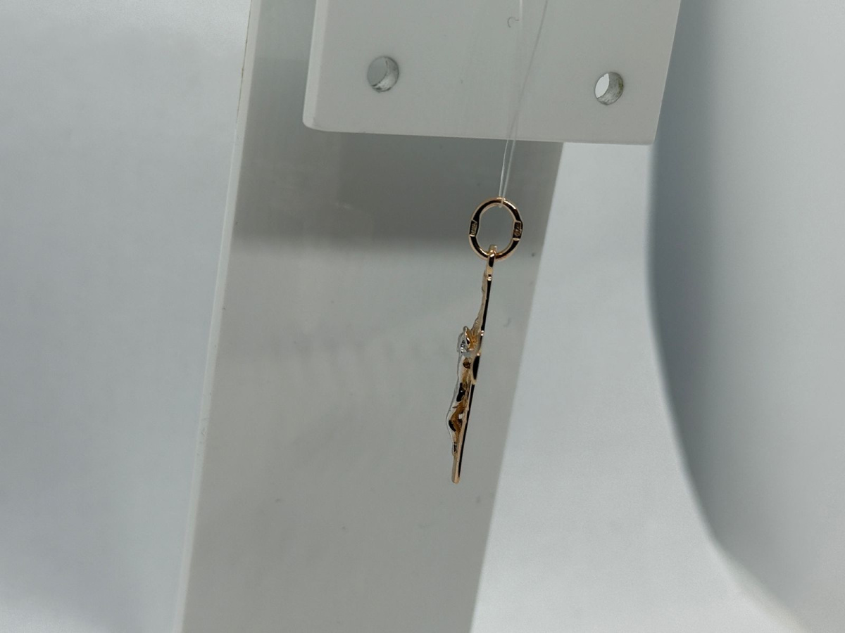 ПОДВЕСКА КРЕСТ без камня (Au 585)