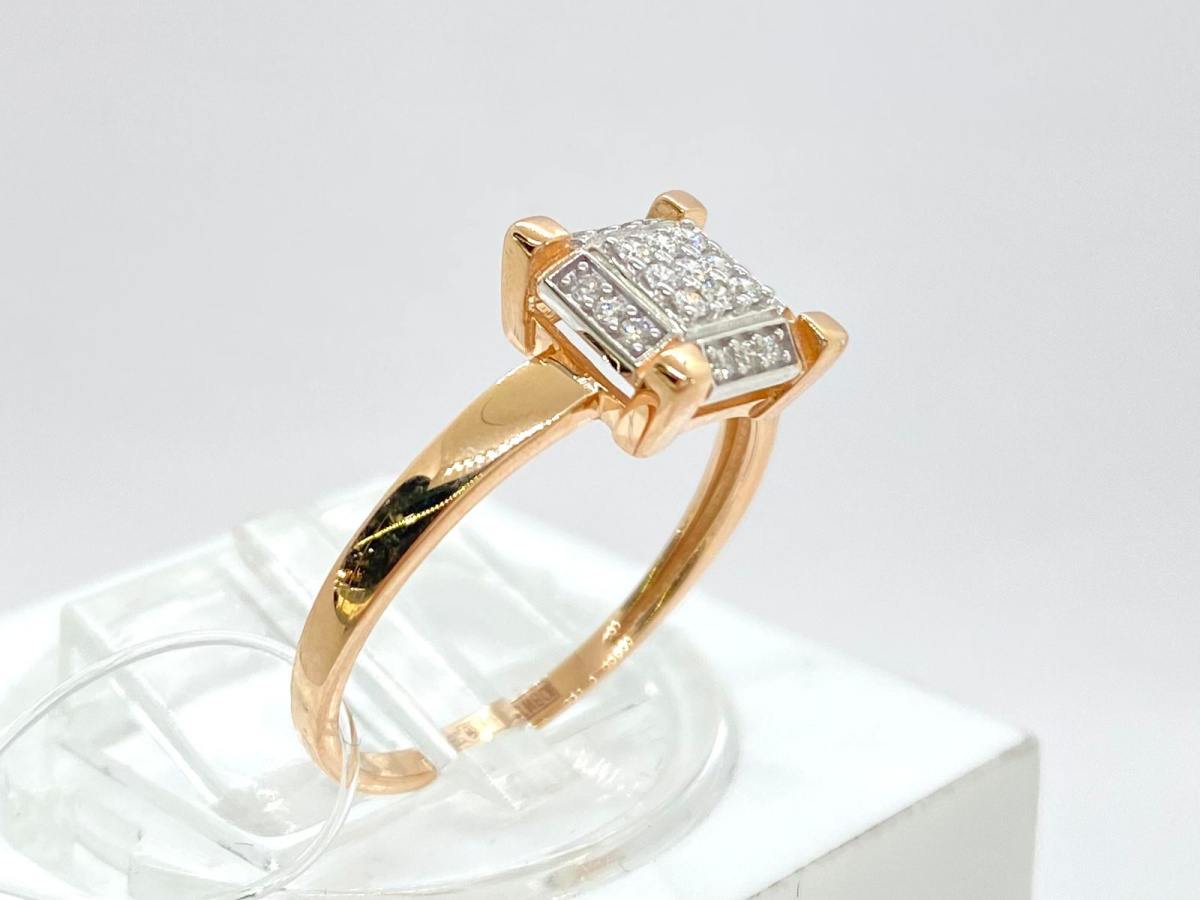 КОЛЬЦО БРИЛЛИАНТ (Au 585)