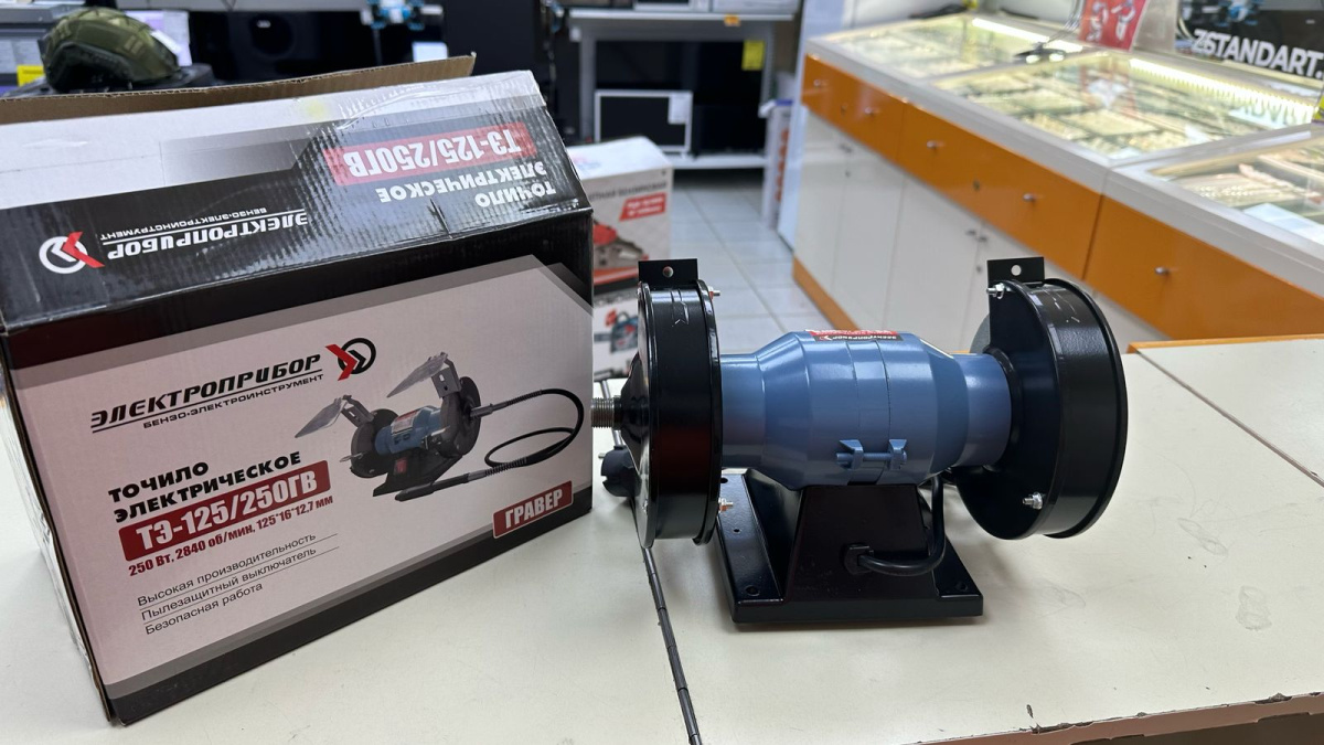 Точильный Станок Электроприбор ТЭ-125/250ГВ