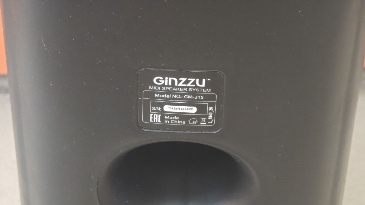Портативная акустика Ginzzu GM-215