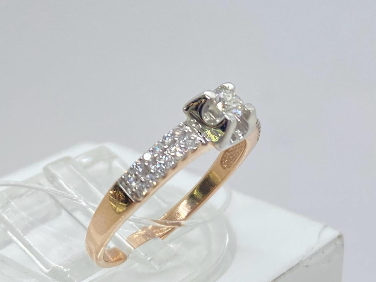 КОЛЬЦО БРИЛЛИАНТ (Au 585)