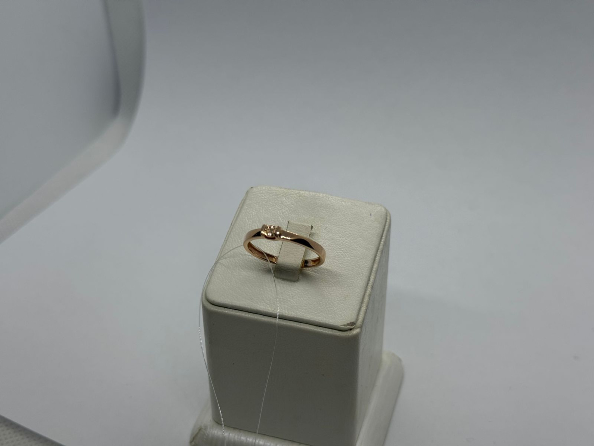 КОЛЬЦО БРИЛЛИАНТ (Ag 925)