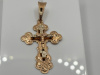 ПОДКБК585 ПОДВЕСКА КРЕСТ БЕЗ КАМНЯ (Au 585)