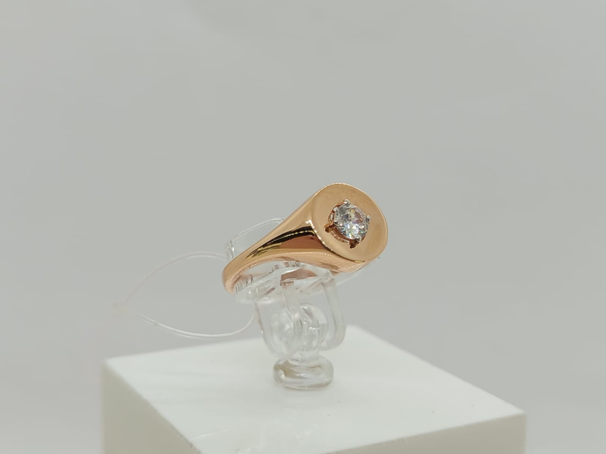 КОЛЬЦО С КАМНЕМ (Au 585)