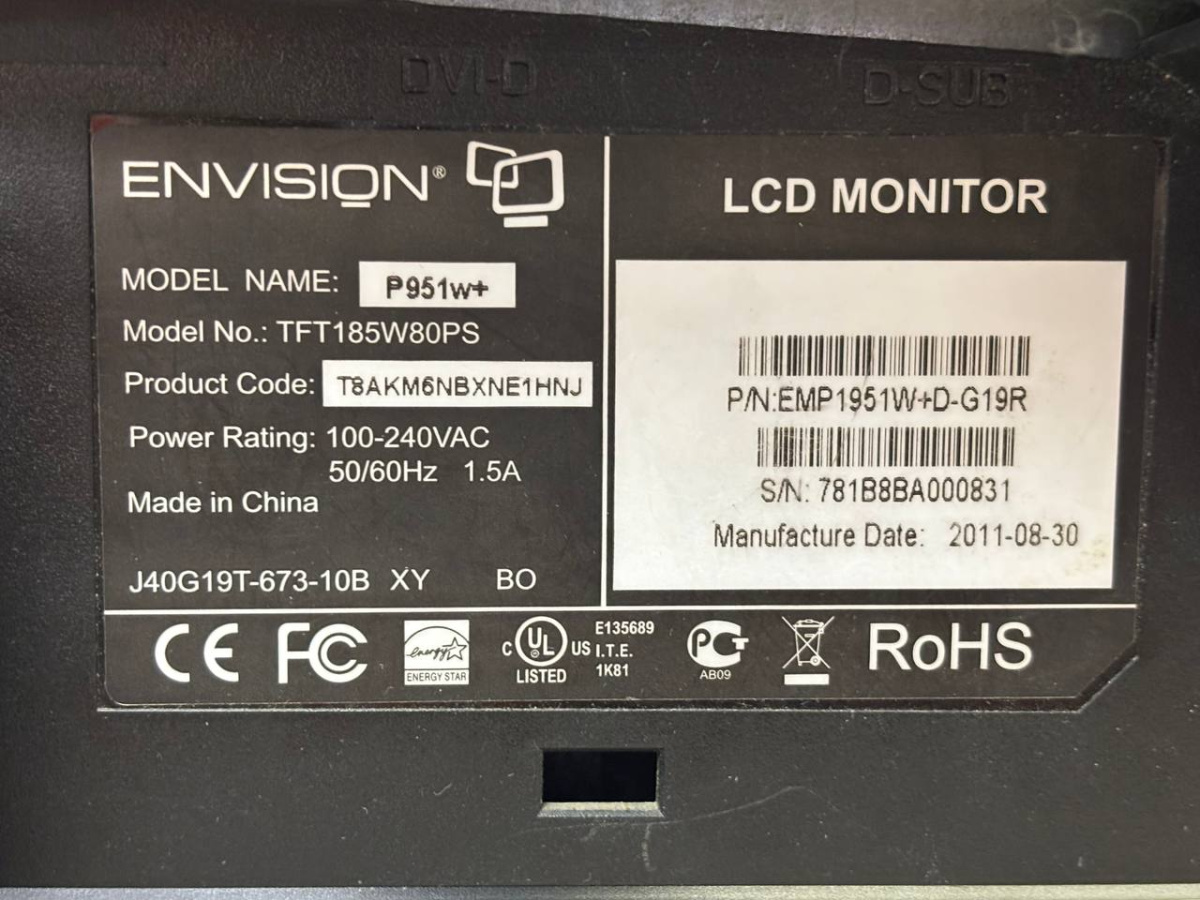 Монитор Envision P951W+