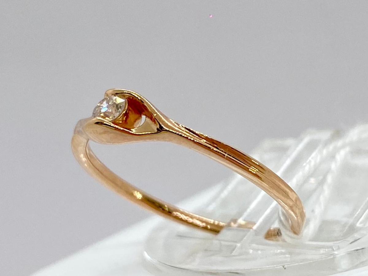 КОЛЬЦО БРИЛЛИАНТ Au 585