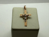 ПОДВЕСКА КРЕСТ без камня (Au 585)