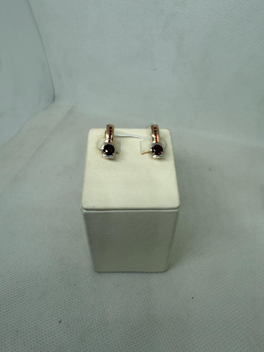 СЕРЬГИ С КАМНЯМИ (Au 585)