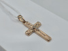 ПОДКБК585 ПОДВЕСКА КРЕСТ БЕЗ КАМНЯ (Au 585)