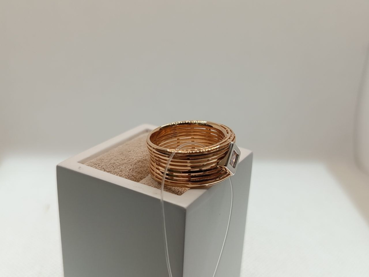 КОЛЬЦО С КАМНЕМ (Au 585)