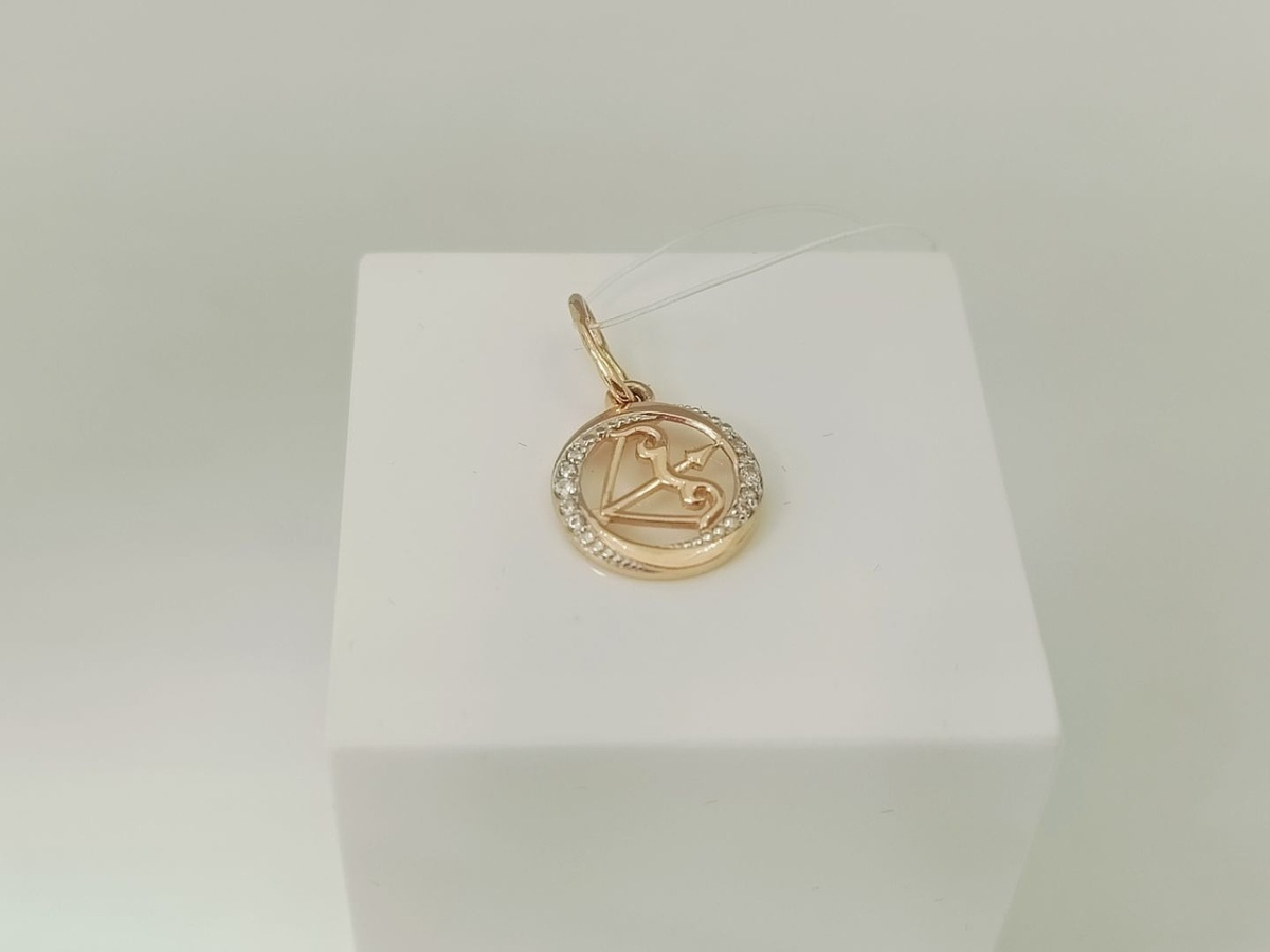 ПОДВЕСКА ЗНАК ЗОДИАКА КОЗЕРОГ (Au 585)
