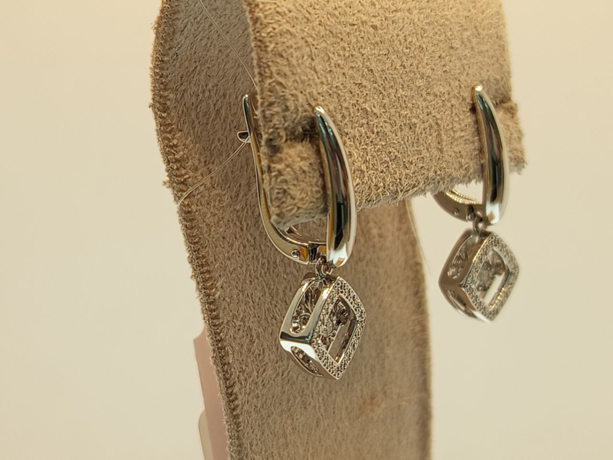 СЕРЬГИ БРИЛЛИАНТ (Au 585)