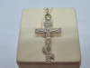 ПОДВЕСКА КРЕСТ БЕЗ КАМНЯ (Au 585)