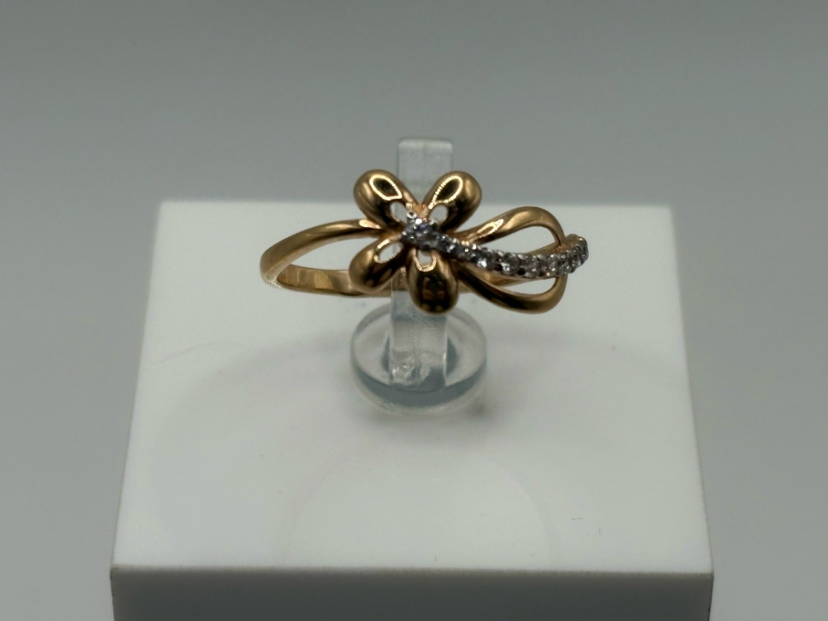 КОЛКМИ585 КОЛЬЦО С КАМНЯМИ (Au 585)