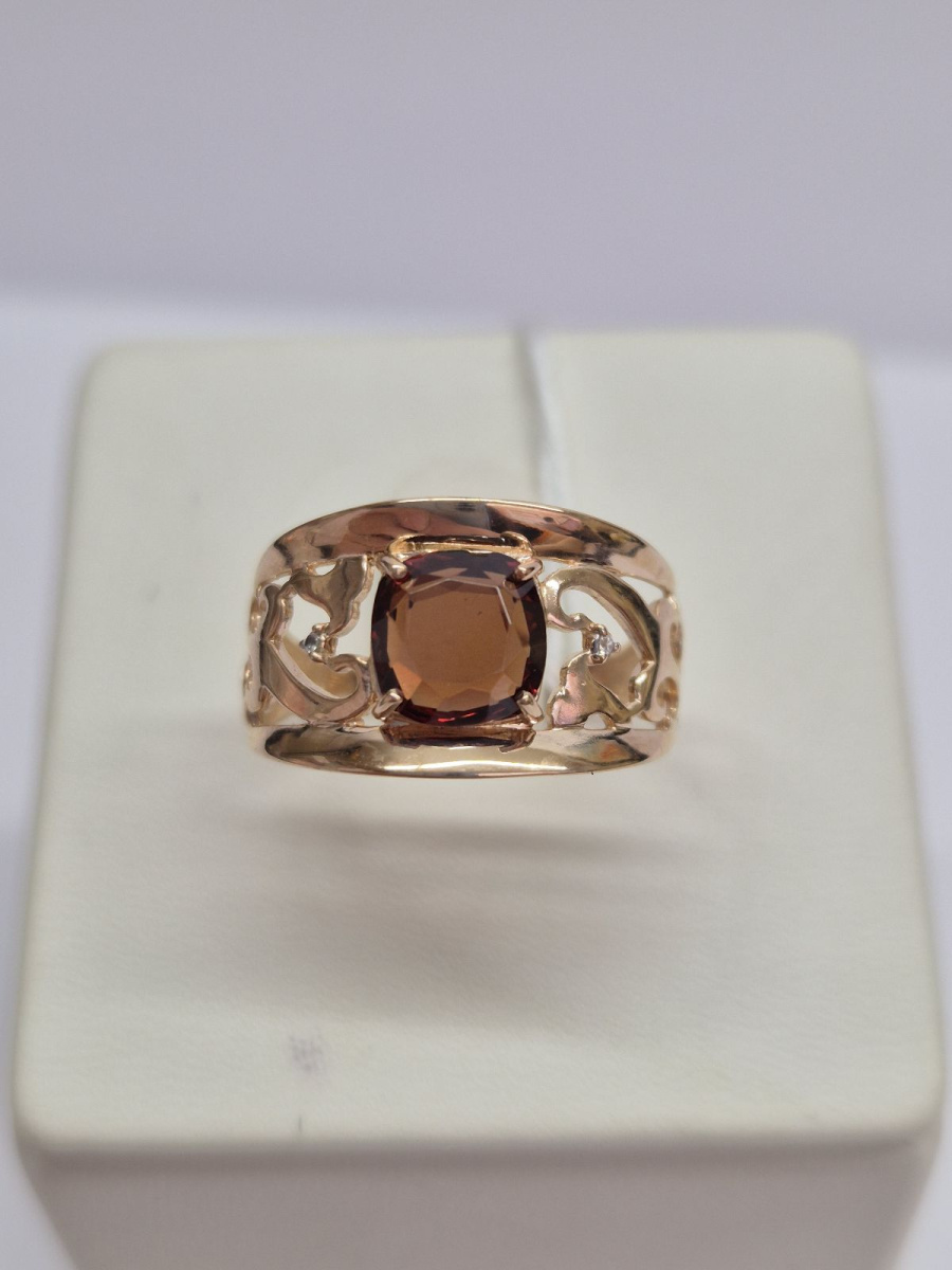 КОЛКМИ585 КОЛЬЦО С КАМНЯМИ (Au 585)