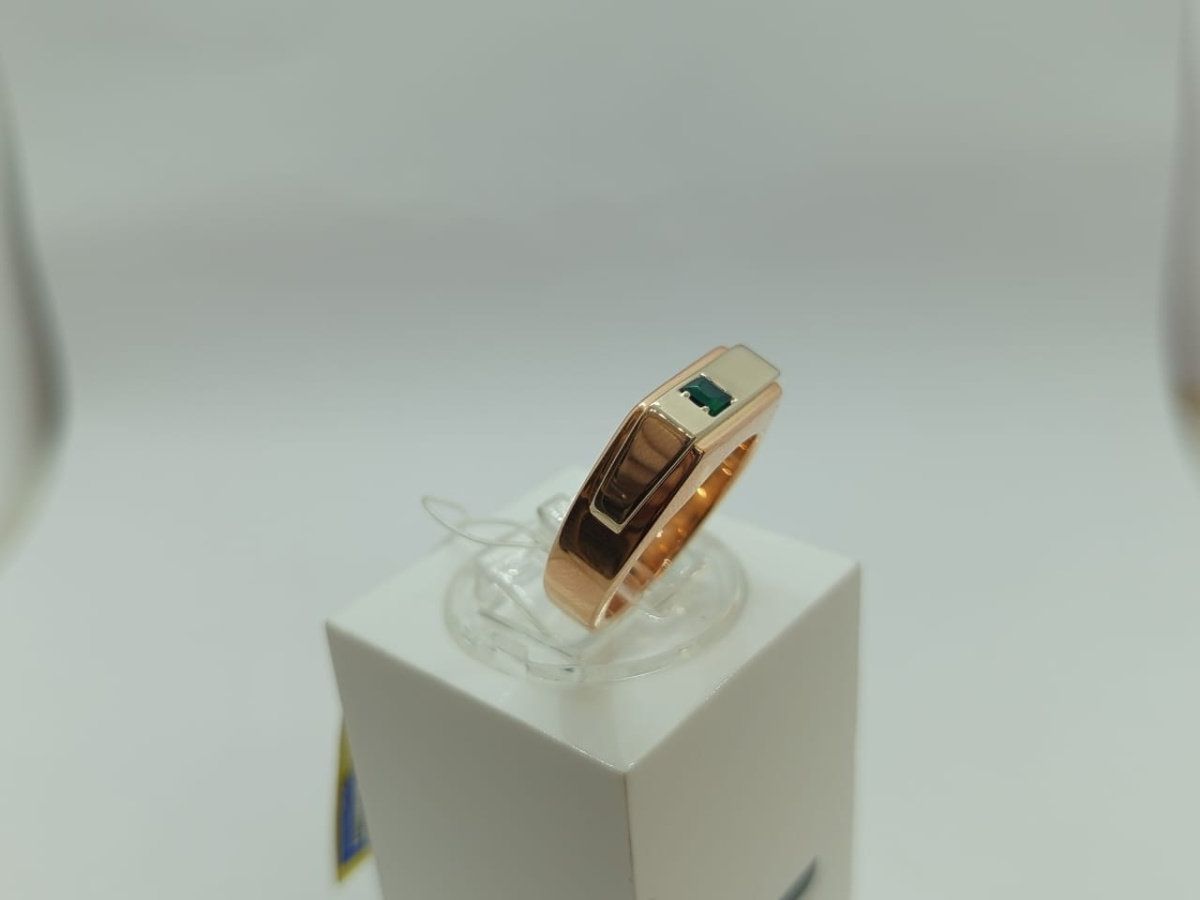 КОЛЬЦО ПЕЧАТКА оникс (Au 585)