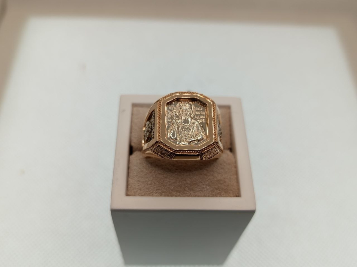 КОЛЬЦО ПЕЧАТКА без камня (Au 585)