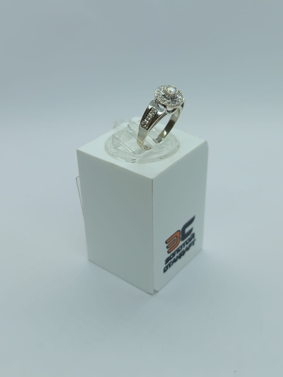 КОЛЬЦО БРИЛЛИАНТ Au 585