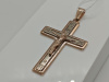 ПОДВЕСКА КРЕСТ без камня (Au 585)